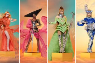 drag race france all stars elips, mami watta, misty phoenix et piche concours drag queens télé finalistes