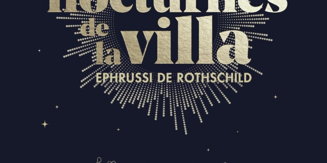 les nocturnes de la villa 2025 affiche littérature spectacle musique