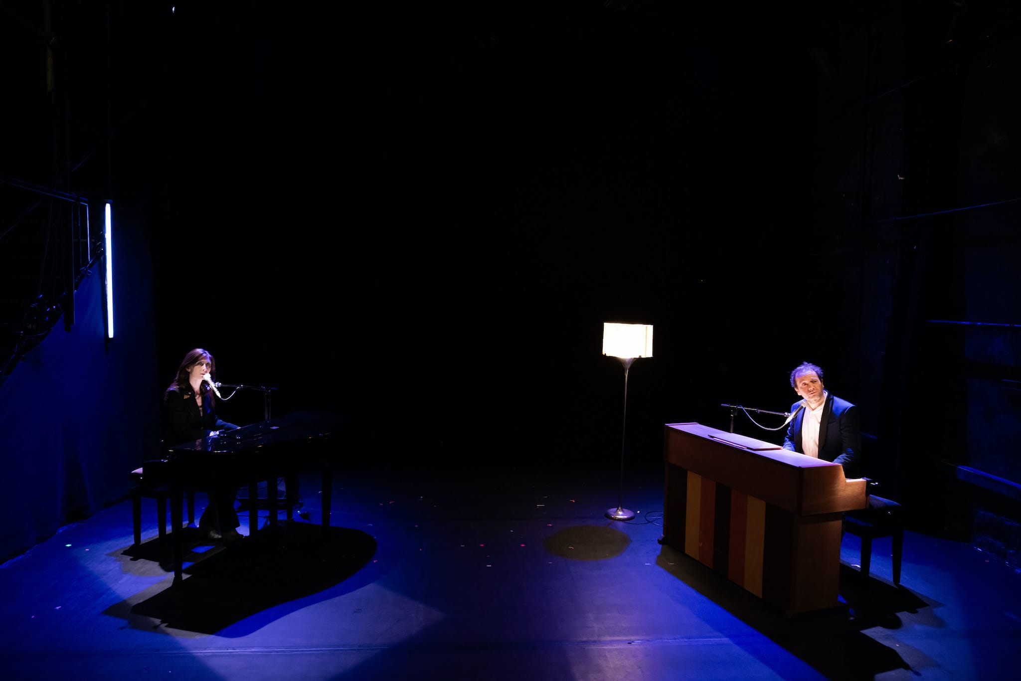 toute une vie sans se voir de julie rousseau et bastien lucas image théâtre musical véronique sanson michel berger