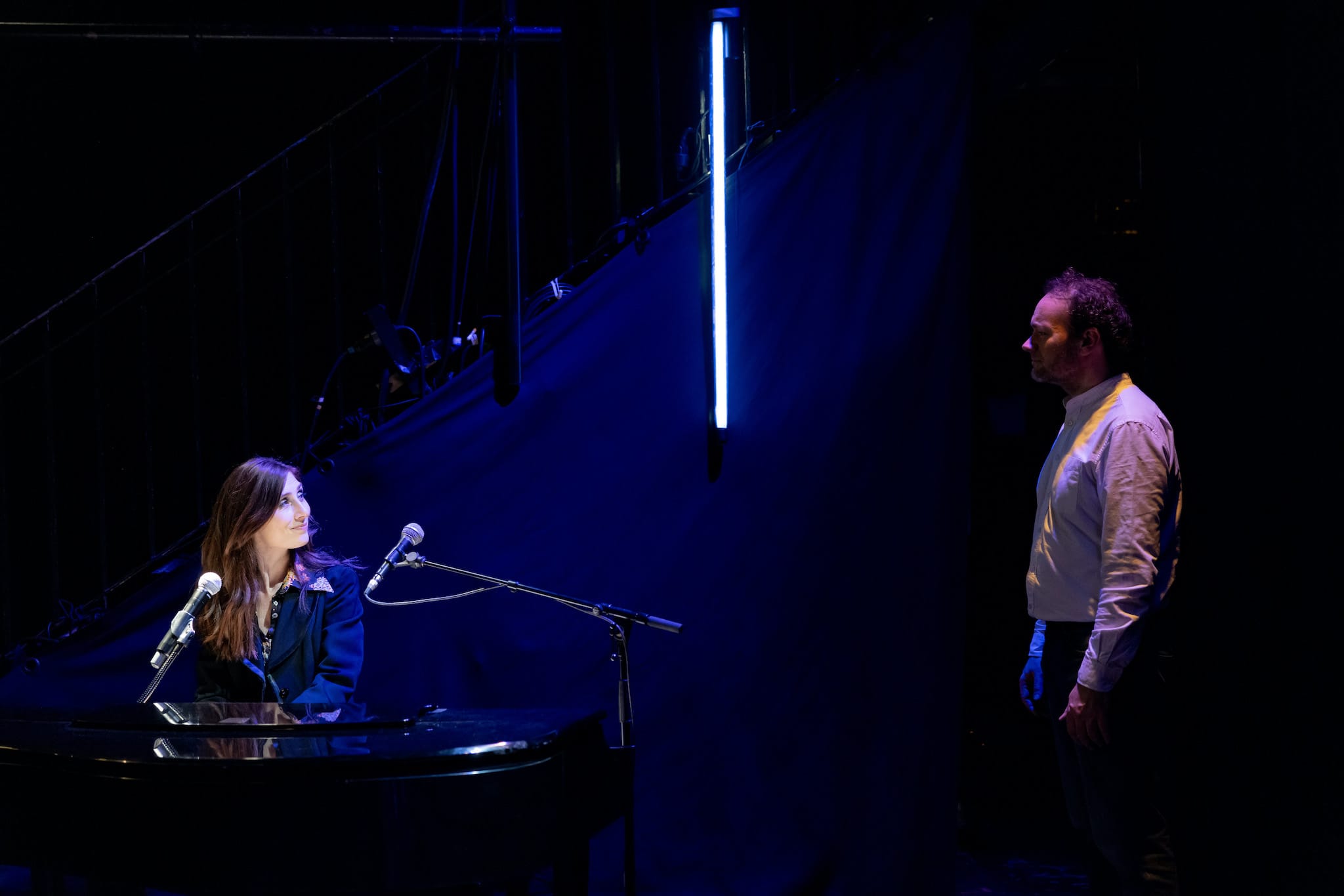 toute une vie sans se voir de julie rousseau et bastien lucas image théâtre musical véronique sanson michel berger