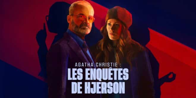 agatha christie les enquêtes de hjerson affiche série suède comédie dramatique policier thriller