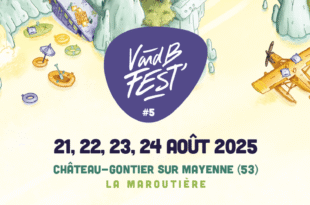 v and b fest' 2025 affiche festival musique Mayenne