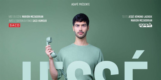 message personnel de jessé affiche one-man-show humour