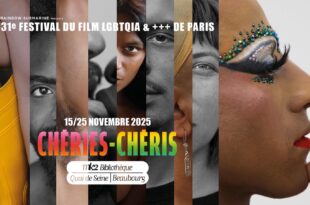 chéries chéris 2025 affiche festival international du film LGBTQIA &+++