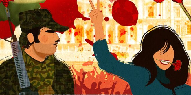 la fleur au fusil affiche théâtre contemporain seul en scène historique