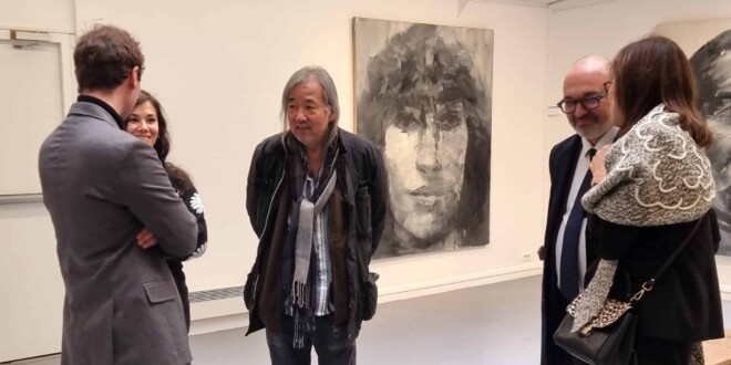 exposition yan pei ming le meilleur travailleur du crous à la galerie d'art du crous de paris