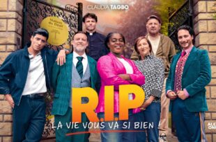 r.i.p. la vie vous va si bien affiche série télé comédie dramatique