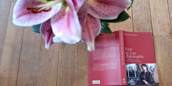 pour ne pas disparaître de gabriella papadakis image livre autobiographie biopic patinage artistique essai