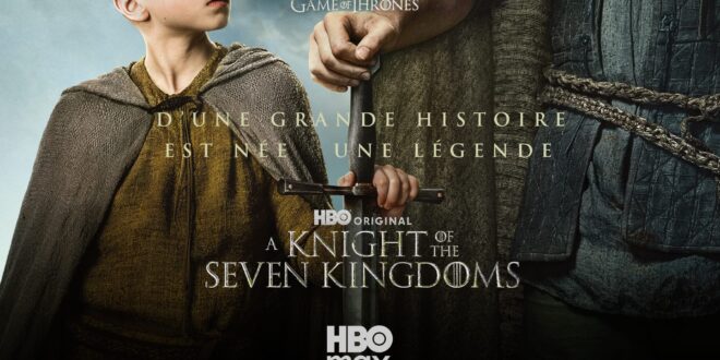 a knight of the seven kingdoms saison 1 affiche série télé drame fantastique