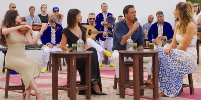 voyage voyage, les stars chantent au maroc image émission TV musique