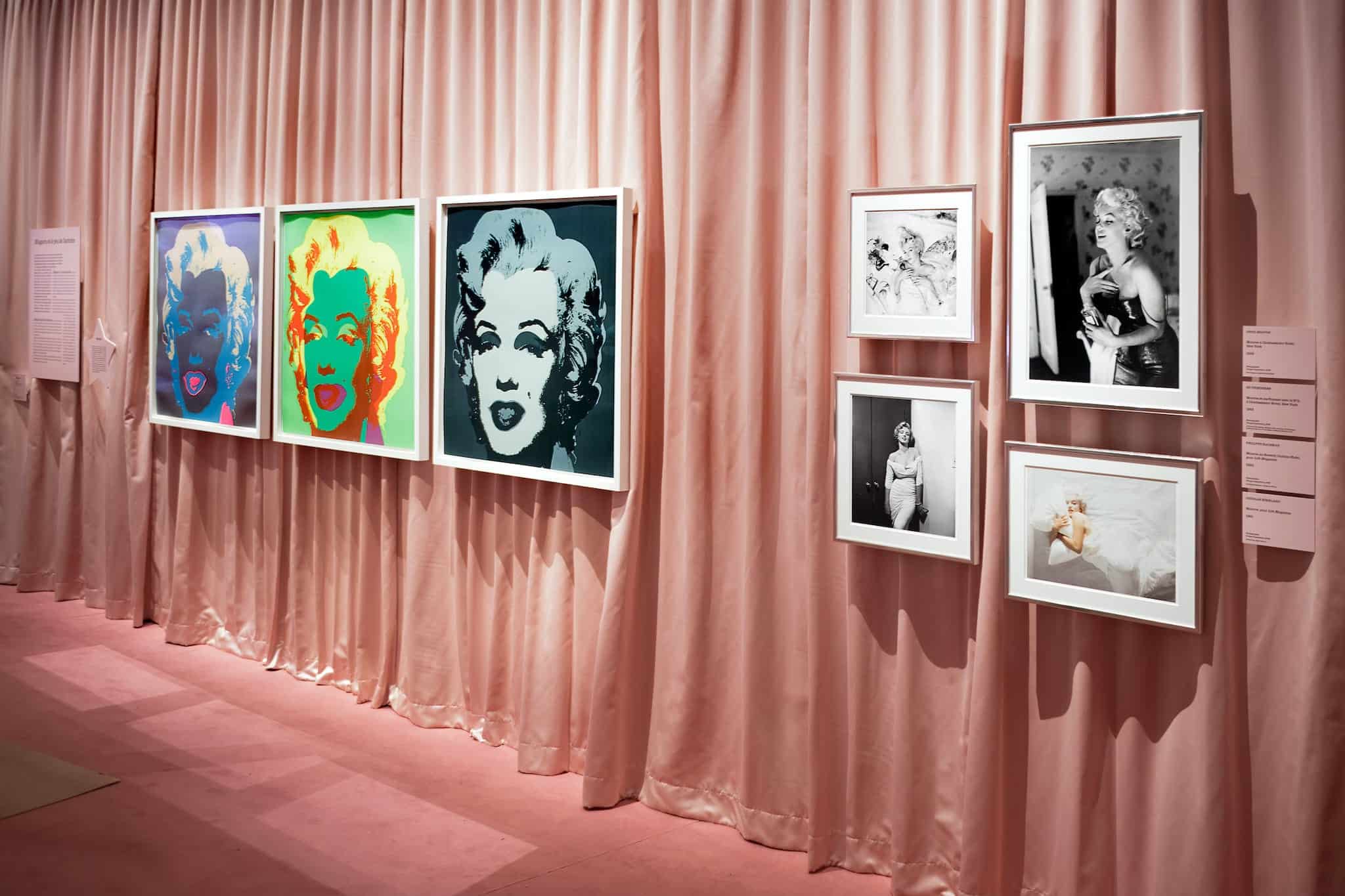 exposition marilyn monroe 100 ans image cinéma actrice star américaine icône