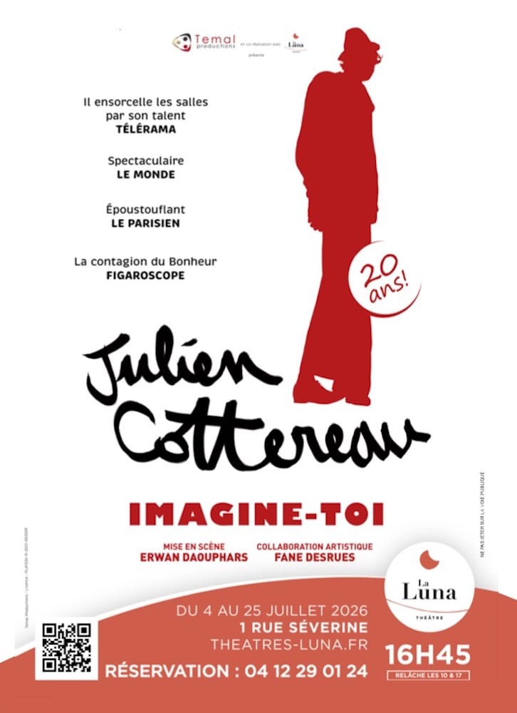 imagine toi flyer spectacle clown mime avignon 2026